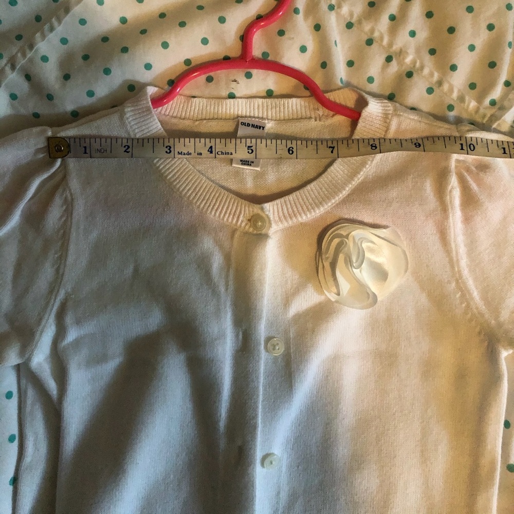 NWOT Flower Cardigan